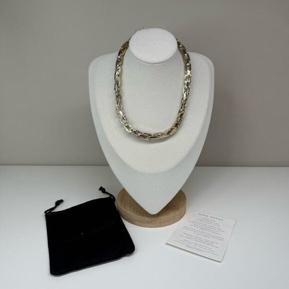 Eddie Borgo Gold Chain Link Necklace – New in Original Seal - Picture 3 of 15